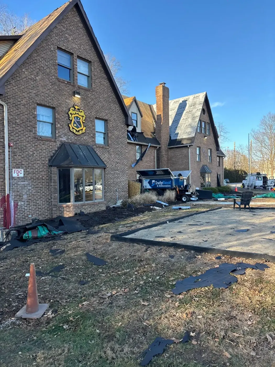 Commercial roofing by Park 100 Commercial Roofing near Rocky Ripple, IN